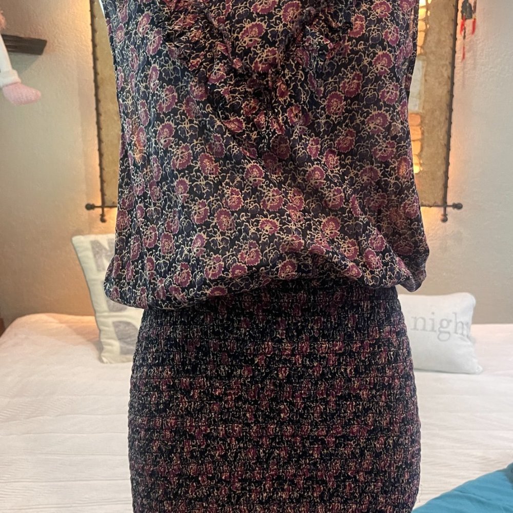 Free People I'm Yours Mini Floral Dress- elastic bottom SEXY